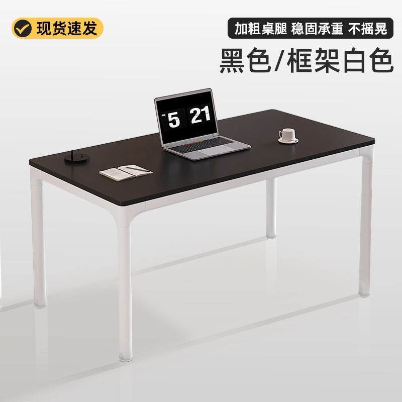 Computer desk - nordic style, minimalist design - student home desk, bedroom office desk, combo desktop gaming desk
