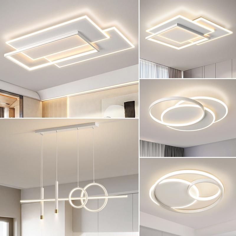 Living room ceiling light 2025 new full spectrum Zhongshan lighting modern simple creative minimalist whole house package