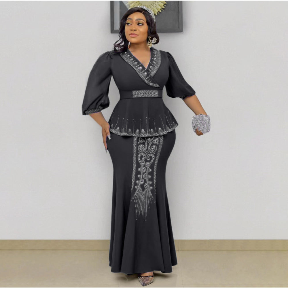 Aliexpress  socialite silmdresstwo-piece settops skirt fashionebeyexportplus size women's clothing