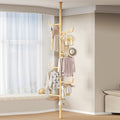 Tianlizi indoor punch-free retractable for home bedroom clothes hanger entrance floor-standing multi-functional clothes hanger