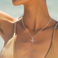 Amazon new arrival: exquisite gold cross necklace - women's fashionable small cross pendant