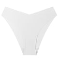 Fashion cross-border multi-color ice silk v-shaped seamless ice silk women's low-waist briefs breathable quick-drying sports underwear for women