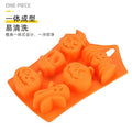Silicone halloween cake mold fondant easy release cookie cutter cartoon pumpkin shape baking pan baking tool