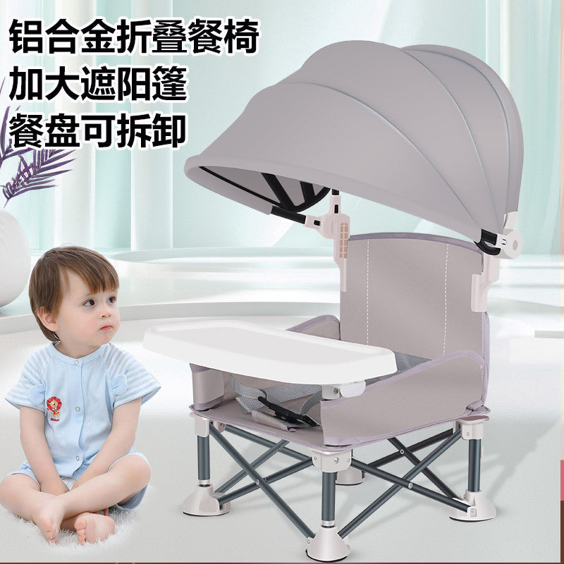 Baby Small Dining Chair Convenient Foldable Children's Outdoor Beach Chair Picnic Dining Chair Camping Chair Baby Seaside Chair