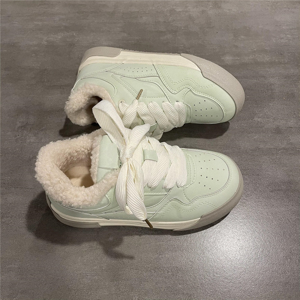 Thick sole sneakers for women 2026new arrival spring autumcasualeasiest for matchniche style lightweight sports ins trendy korean style bread shoes