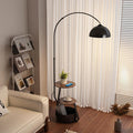 Fishing floor lamp retro living room sofa with storage rack all-in-one table lamp medievalclassy bedroom bedside lamp