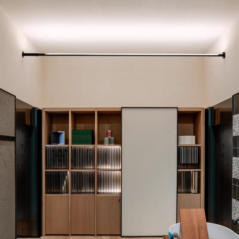 Minimalist skyline atmosphere lamp, bedroom bedside linear lamp, living room entrance long strip, no master wall lamp