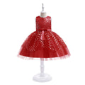 European and american style sequin fish scale princess dress for girls - perfect for flower girls, children's day performances, and piano recitals. baby dress