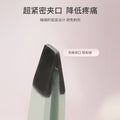 Keqi stainless steel slim eyebrow clip flat mouth oblique mouth anti-rust plucking tweezers comfortable feel cross-border exclusive supply