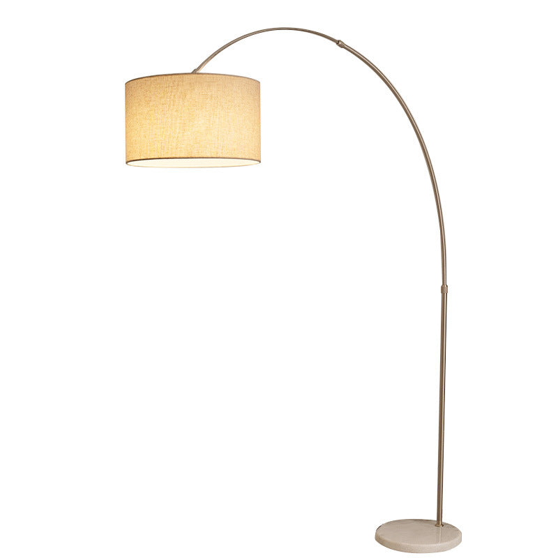 Fishing lamp floor lamp living room sofa next to classy modern minimalist accessible luxury atmosphere lamp popular new home