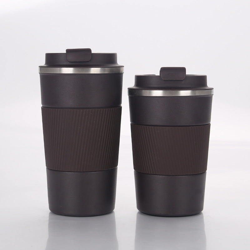 New 304 stainless steel coffee mug - portable, office desk thermos, outdoor travel tumbler, car cup - wholesale