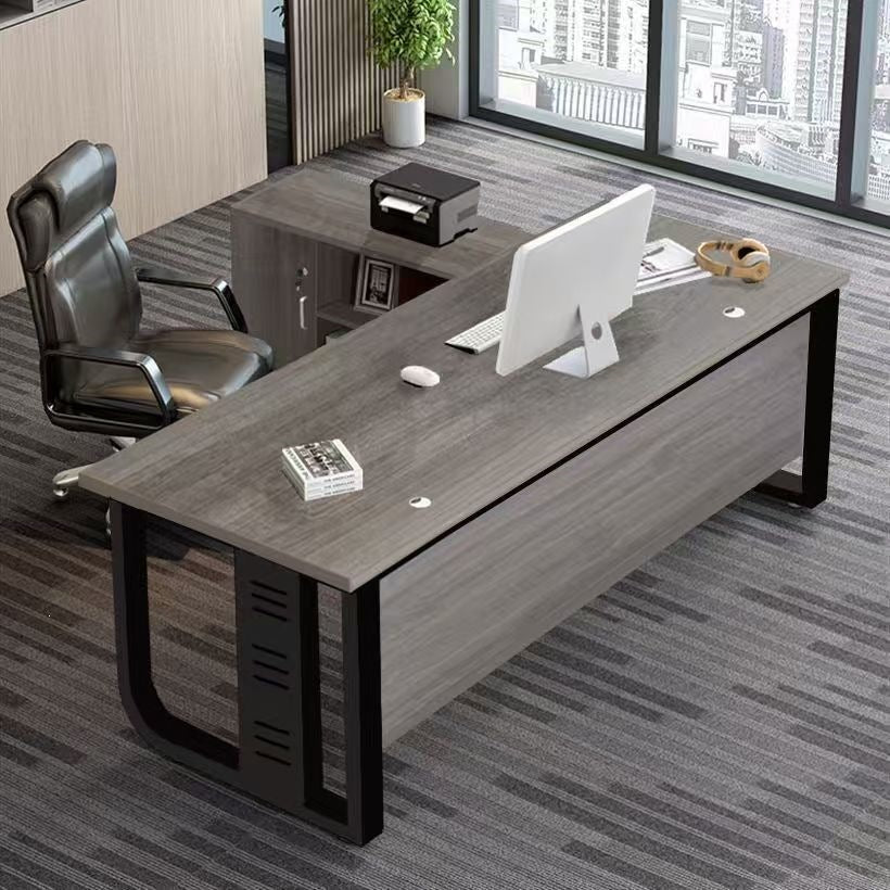 Modern minimalist office furniture executive desk manager supervisor long table computer desk boss desk office desk and chair combination