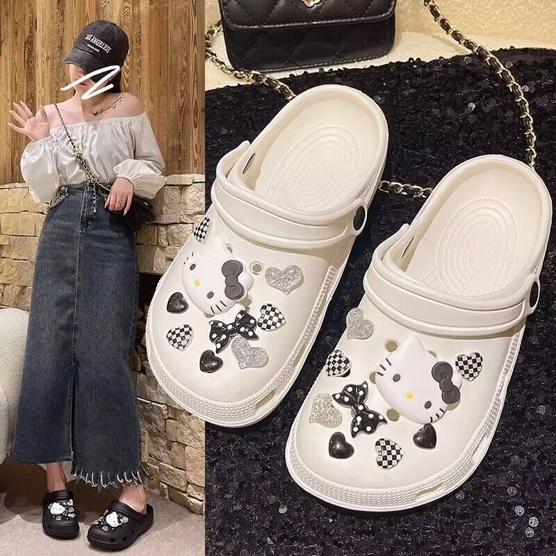 New arrival hole slippers for women student dormitory outwearfashionthick sole beach toe sandals summer popularins