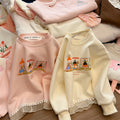 【sweatshirt collection】girls' sweatshirt - new spring/autumn cartoon long sleeve fashionable and stylish casual top for little girls