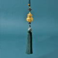 Car pendant car pendant retrocut out gourd car interior decoration car hanging ping an double tassel chinese style pendant