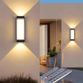 Led modern minimalist waterproof wall light outdoor courtyard lamp double head balcony light hotel corridor living room staircase wall sconce