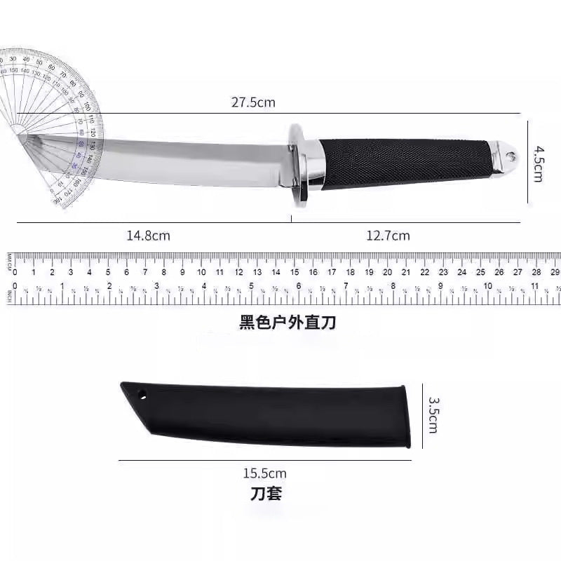 Japanese style knife camping style handle meat knife american knife multi-functional portable kitchen fruit knife all-in-one knife
