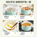 Ceramic saucepan - non-stick, perfect for baby food, instant noodles, and warming milk. suitable for gas and induction cooktops