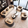 Beauty salon sofa office business reception lounge area negotiation sofa coffee table combination hotel home living room