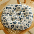Bedroom cotton linen futon tatami lazy cushion floor round breathable lazy chair mat summer thickened