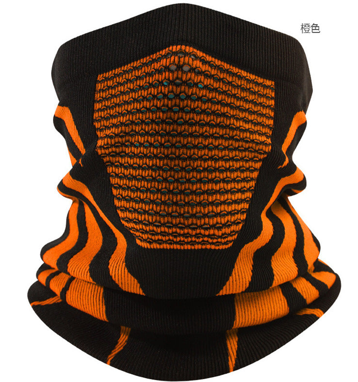 Winter warm windproof face mask cycling face cover neck gaiter skiing cold weather outdoor sports hiking ear protection neck warmer gear