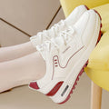 Argan women's sneakers - 2025 new summer collection: stylish, versatile, lightweight, soft-soled white sneakers for students - chunky platform dad shoes
