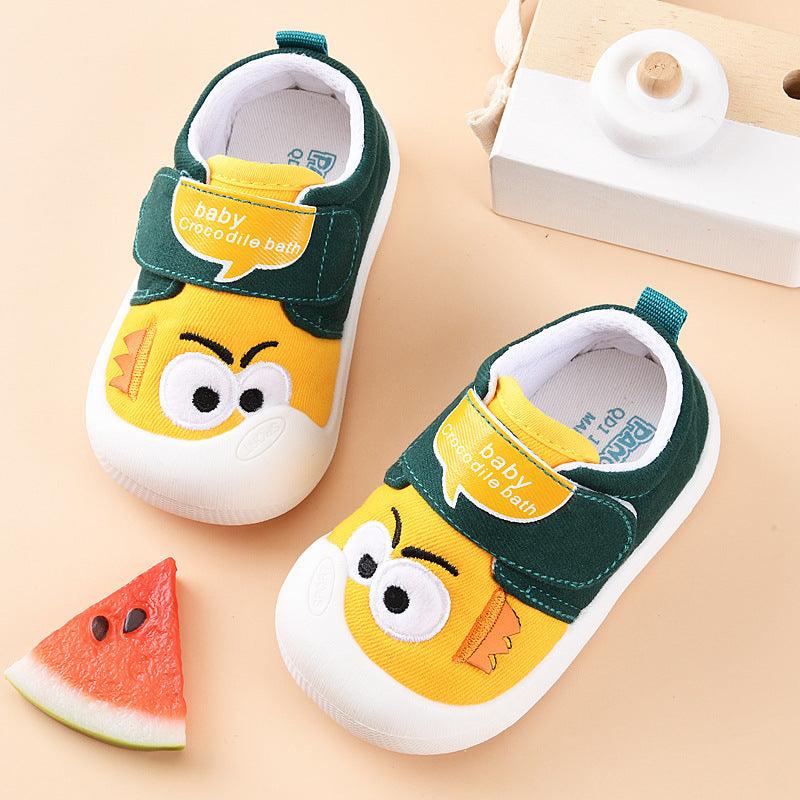 autumn collection: new fall toddler shoes for baby girls (0-1-3 years) - soft cloth spring/autumn first walker shoes for baby boys