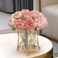 Luxury-style creative hydroponic glass vase - high-end living room & dining table decor - premium floral arrangement display piece