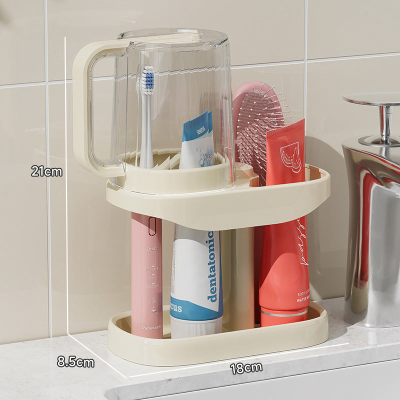 Mouthwash cup, tooth cup, student dormitory, toothbrushing cup, wash cup suit supplies, electric toothbrush storage box