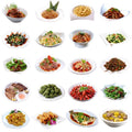 Special-shaped plate, commercial for homeasymmetricalwhite ceramic dinner plate, hotel tableware, restaurant special liang shao yi