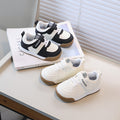 Vancahao girls' non-slip breathable first walker shoes, athletic white sneakers, soft-soled boys' anti-kick shoes, baby crocs
