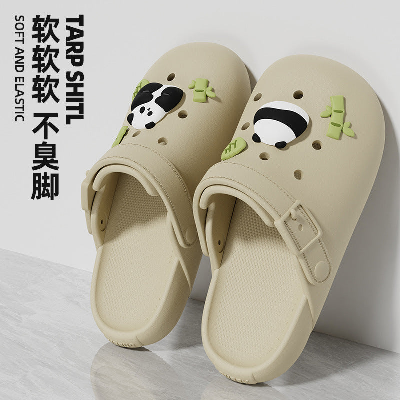 Women's summer clogs: comfortable, thick-soled, non-slip beach sandals with closed toe – new arrivals
