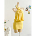 summer european and american cross-border e-commerce women's sleeveless dress