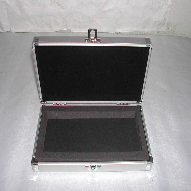 Aluminum Alloy Toolbox Precision Instrument Box Portable Password Box Weight Box Chip Box Display Box Air Box Aluminum Box