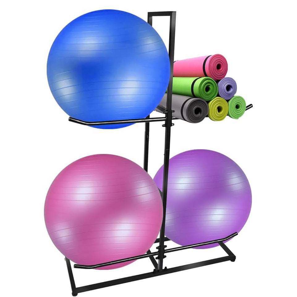 Source Factory Fitness Equipment Storage Rack Yoga Ball Stability Ball Gym Storage Display Rack