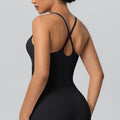 New arrival cross-border pure color double-sided nylon cross back tight sports intimates running fitness yoga wear tops for women