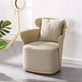Influencer-approved creative home nordic light luxury single sofa chair, casual seating, small apartment living room backrest armchair
