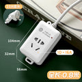 16a high-power 4000w multi-function power strip with socket converter for air conditioners, water heaters, induction cookers, and more