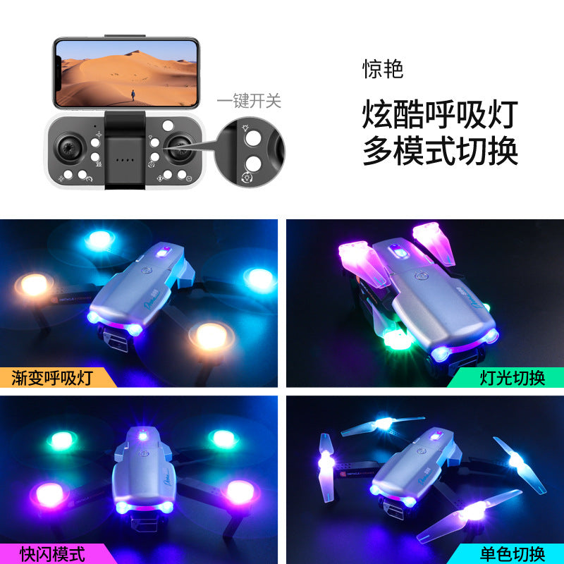 new product s98 drone: light show, obstacle avoidance, aerial photography, dual camera, quadcopter, remote control toy aircraft