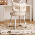 Accessible luxury makeup chair casual dressing table for home cream girls bedroom dressing table chair backrest manicure popular stool