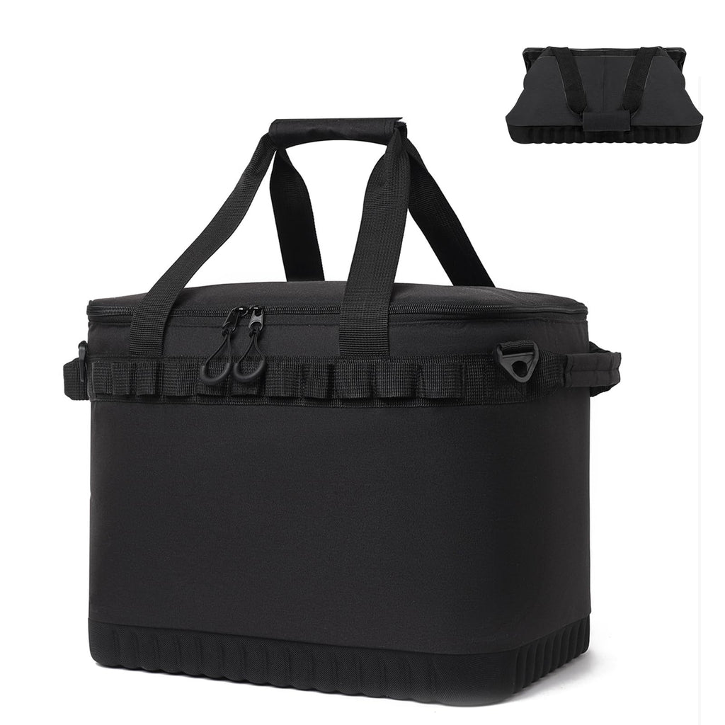 Outdoor tote bag Anti-collision storage box Camping waterproof grocery bag Cutlery Kitchenware storage bag Multifunctional picnic bag