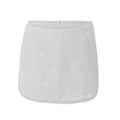 European and american women's clothing  summer new fashion: lapel cardigan, button-down halter crop top, and slim-fit mini skirt set
