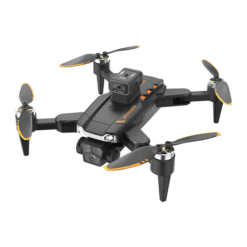 brushless js22 drone with optical flow positioning, hd aerial photography, foldable quadcopter, remote control toy aircraft