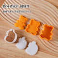 Amazon's best-selling bear and fish rice ball mold, baby elephant, kids' cartoon kitchen mold, wholesale from the manufacturer