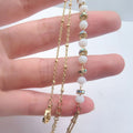 Starfish shell dolphin long chain finger chain chain extension chain diy bracelet accessories material featured tail chain bracelet