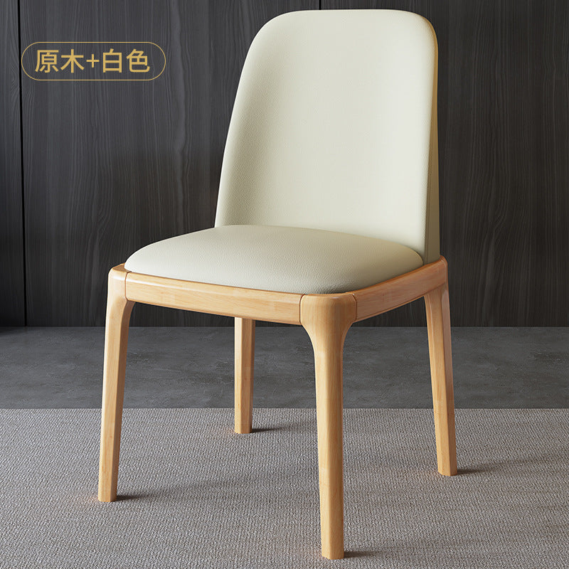 Wood style b&baccessible luxury upholstered back chair scandinavian solid wood dining chair for homemoderncasual restaurant hotel chair