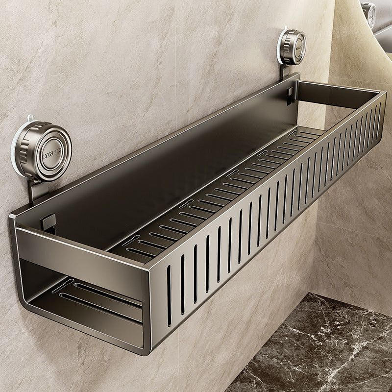 Strong load-bearing suction cup, toilet rack, no punching, bathroom, toilet, washstand, wall-mounted storage rack