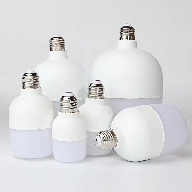 LED bulb e27 screw bayonet ball bulb white light super bright household energy saving factory workshop lighting high power light