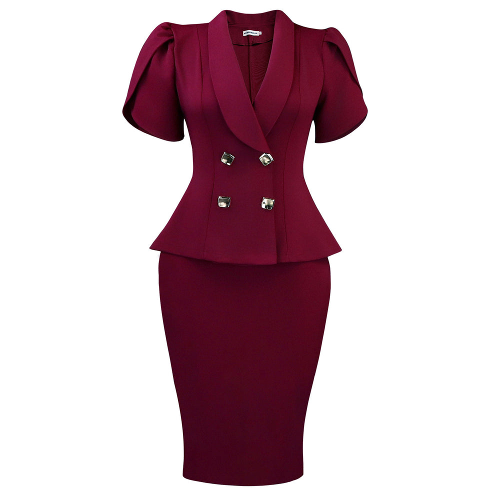 D625 european and american  cross-border  summer new arrival elegant plus size women's lapel african fashion suit