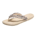 Women's flat slippers - korean style fashion flip-flops - summer sandals - new comfortable soft sole thong beach slippers